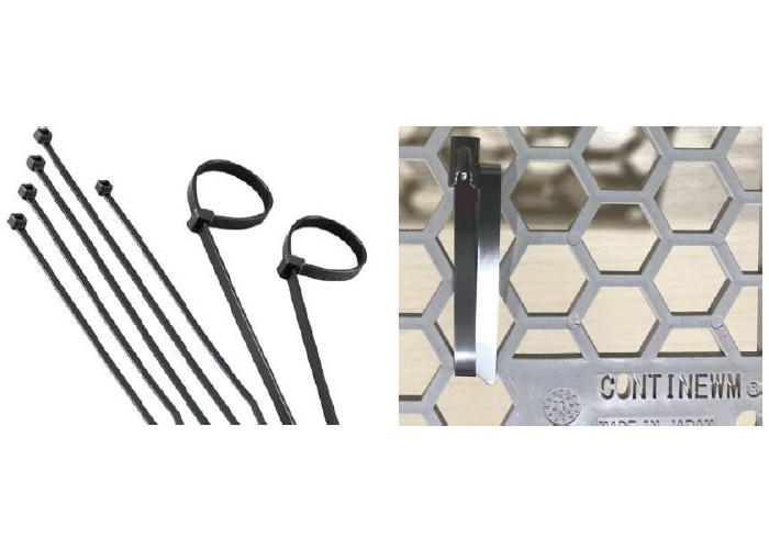 Install with Cable Ties